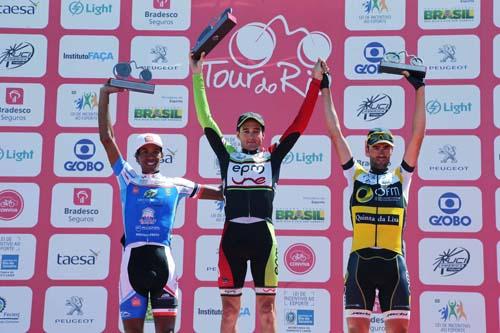 O colombiano  Óscar Sevilla foi o grande campeão do Tour do Rio 2013 / Foto: Marcelo Regua / MPIX 