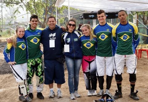 Equipe brasileira fez bonito no Chile / Foto: CBC/Divulgação