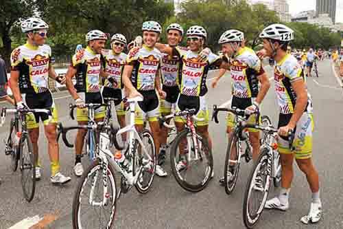 Equipe Real Cycling Team, líder do ranking brasileiro/Foto: Divulgação