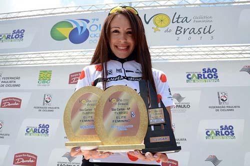 Ana Paula Polegatch venceu a 2ª Volta Ciclística Feminina / Foto: Ivan Storti/FPCiclismo