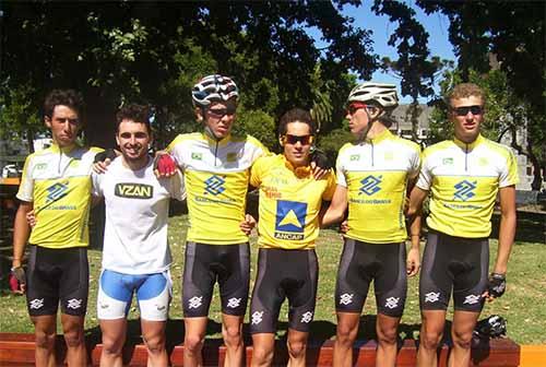 Equipe brasileira continua na liderança no Uruguai / Foto: Club Ciclista Desportivo San Antonio
