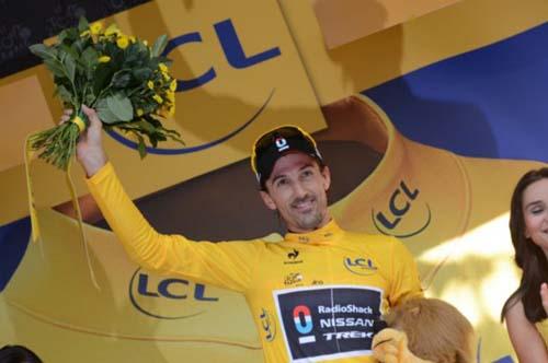 Fabian Cancellara venceu no sábado, dia 30 de Julho, o prólogo do Tour de France 2012 / Foto: Divulgação - Tour de France