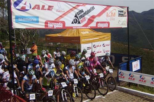No formato cross-country, a prova reuniu cerca de 315 bikers de todo o país / Foto: Divulgação