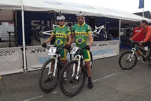 Raiza Goulão e Ricardo Pscheidt, ambos da equipe Soul Cycles / Foto: Shimano / Divulgação