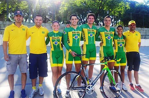 A equipe de ciclismo brasileira que irá disputar o Campeonato Pan-Americano de Ciclismo de Pista Elite já foi definida  / Foto: Divulgação/CBC