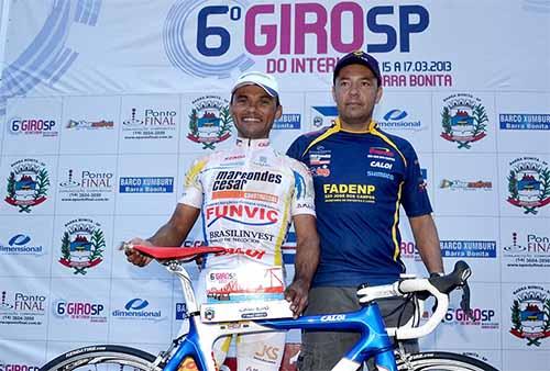 Antônio Nascimento, da equipe de São José dos Campos, foi o grande vencedor da 6ª edição do Giro do Interior de Ciclismo / Foto: Ivan Storti/Divulgação
