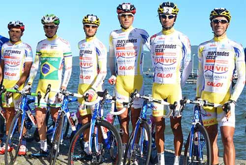 O Team Funvic São José dos Campos  disputa da 24ª edição do Tour de Santa Catarina de Ciclismo / Foto: Luis Claudio Antunes/PortalR3