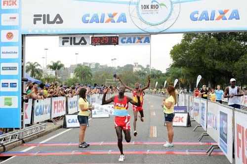 Tanzaniano chega em segundo na 10K Rio - Corrida Pan-Americana / Foto: Sérgio Shibuya / ZDL