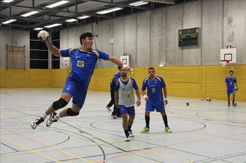 Seleção fez primeiro treino na Alemanha / Foto: CBHb / Divulgação