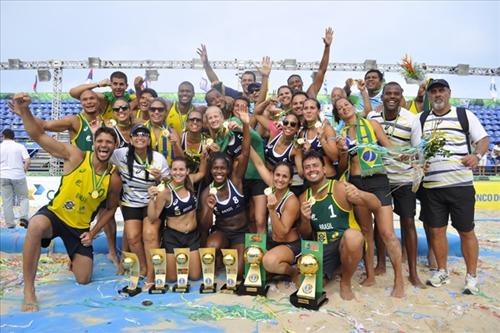 Brasil é o maior campeão mundial na categoria adulta / Foto: Divulgação / CBHb