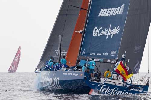 Barco espanhol venceu regata / Foto: Volvo Ocean Race