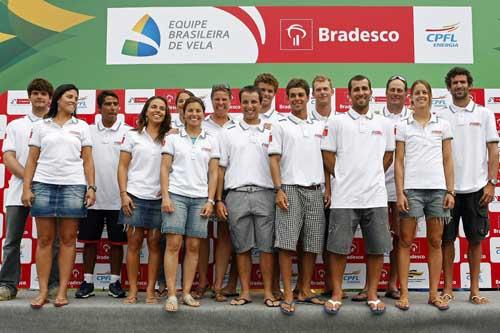 Equipe Brasileira de Vela tem Robert Scheidt e Bruno Prada / Foto: Fernando Soutello / AGIF
