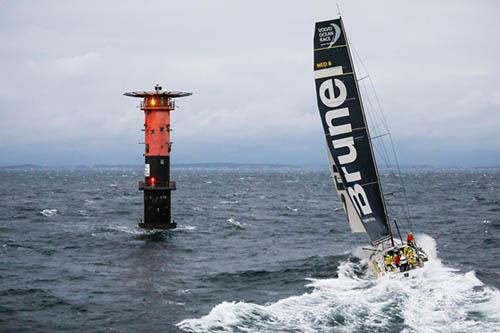 O Team Brunel foi vencedor da décima etapa da Volvo Ocean Race / Foto: Ainhoa Sanchez/Volvo Ocean Race