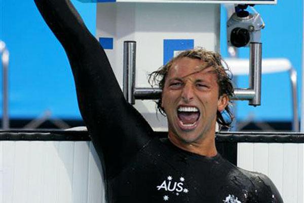 O australiano Ian Thorpe, cinco vezes campeão olímpico / Foto: Divulgação