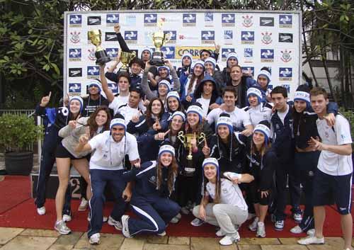 O Esporte Clube Pinheiros conquistou neste domingo, dia 26 de Junho, o título do 28º Troféu Tancredo Neves, válido como Brasileiro Junior de Natação de Inverno / Foto: Divulgação
