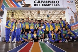 Dos 259 atletas do Time Brasil em Londres 2012, 17 participaram das competições estudantis organizadas pelo COB / Foto: Fernando Soutello / AGIF / COB