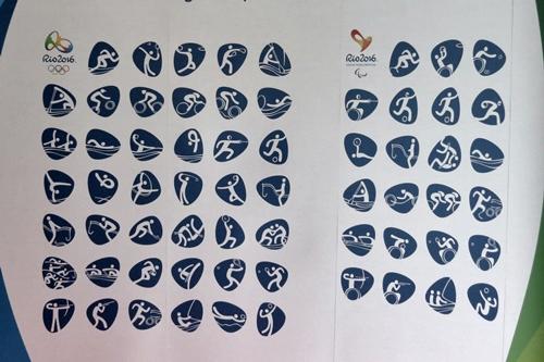64 pictogramas são apresentados no Rio de Janeiro / Foto: Humberto Deveza