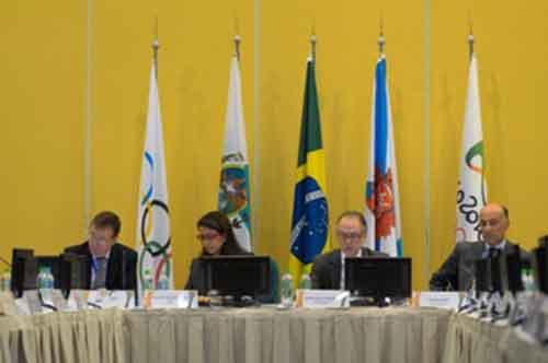 A Comissão de Coordenação do Comitê Olímpico Internacional para os Jogos Rio 2016 iniciou nesta segunda-feira, dia 18 de Fevereiro, a quarta visita à cidade para acompanhar os preparativos / Foto: Rio2016 / Alex Ferro