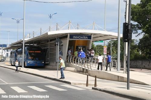 Estação do BRT / Foto: Cidade Olímpica / Divulgação