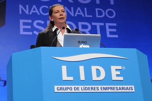 Ana Moser, presidente da Atletas pelo Brasil / Foto: Juan Guerra / Divulgação