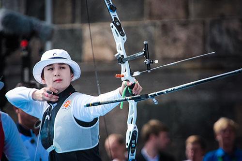 A sul-coreana Ki Bo Bae participará do evento-teste/ Foto: Dean Alberga/World Archery Federation via Getty Images