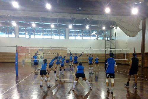 Panteras treinando em dezembro / Foto: Federação Argentina de Voleibol