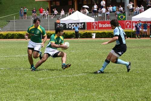 A Seleção Brasileira de Desenvolvimento de Rugby terminou na sexta colocação a disputa do Sevens del Sol, realizado no  domingo, dia 19 de Fevereiro, na cidade de San Juan, na Argentina / Foto: Sylvia Diez