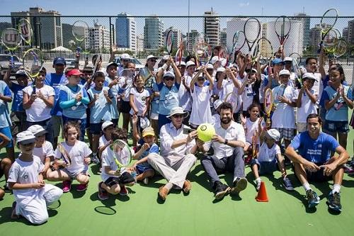 Maior torneio de tênis da América do Sul utilizará legado olímpico para iniciação infantil da modalidade / Foto:AGIF / Fernando Soutello