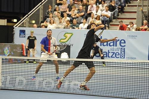 Melo e Kubot disputam a semifinal do Masters 1000 de Paris neste sábado / Foto: Leo Hagen / Divulgação