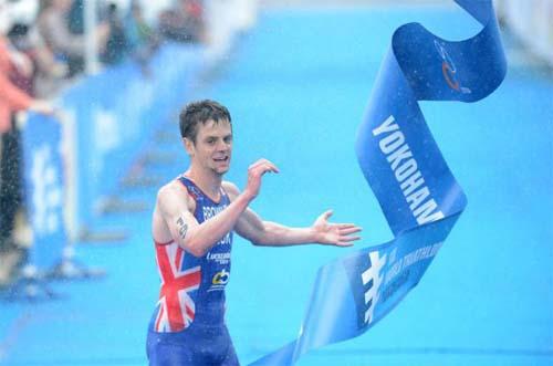 O Britânico Jonathan Brownlee foi o grande vencedor da terceira etapa do ITU World Triathlon Series 2013 / Foto: Divulgação/ ITU