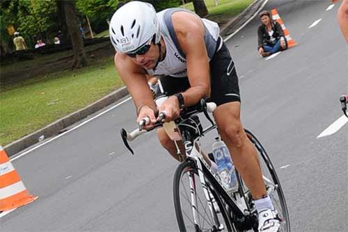 Alvino Ferreira pratica triathlon há 1 ano  / Foto: Divulgação