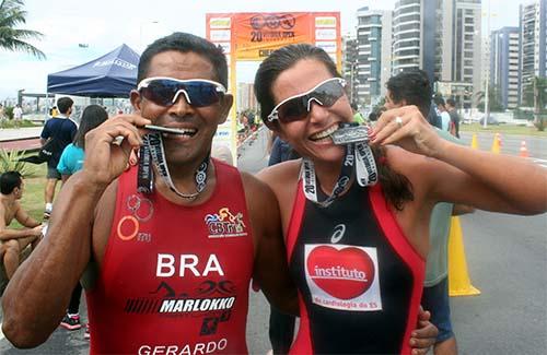 Gerardo Pereira e Lila Tavares comemoram a vitória/ Foto: Pauta Livre
