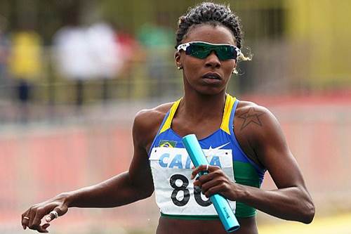 Rosangela Santos, do 4x100 m / Foto: Wagner Carmo / CBAt