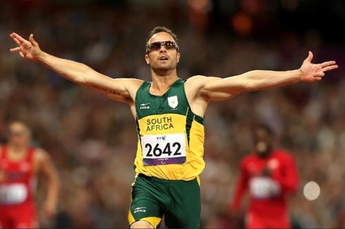 Oscar Pistorius enquanto ainda competia como atleta paralímpico / Foto: Getty Images