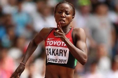 Joyce Zakari, pega no doping após obter melhor resultado da vida nos 400m em Pequim / Foto: Getty Images