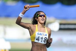 Jailma também disputará o revezamento 4x400 m / Foto: Agência Luz/BM&FBOVESPA