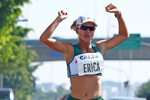 Erica Rocha no Troféu Brasil Caixa: qualificada para os Jogos / Foto: Wagner Carmo/CBAt