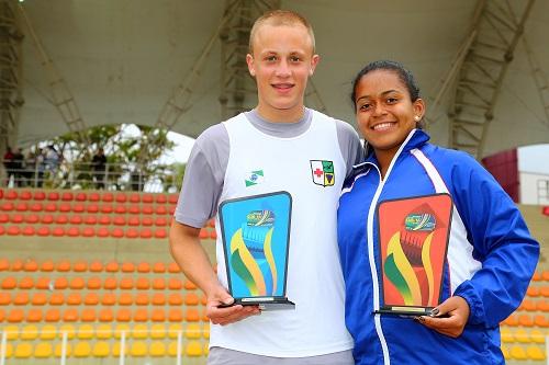 Foram eleitos melhores atletas Vitor Gabriel Motin e Ana Caroline dos Santos Lopes / Foto: Wagner Carmo/CBAt