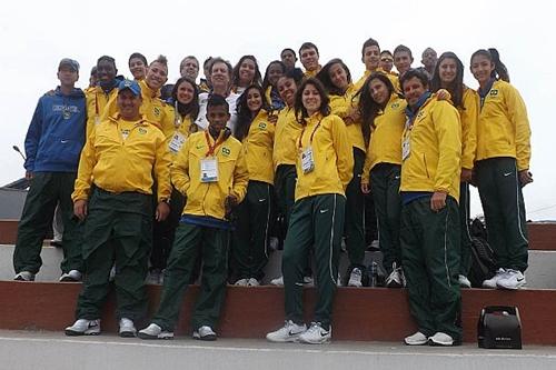 Equipe do Atletismo em Lima / Foto: Paulo César Costa / CBAt
