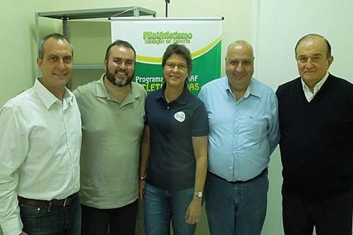 Dirigentes da CBAt recebem visita, em São Paulo / Foto Georgios Hatzidakis / CBAt
