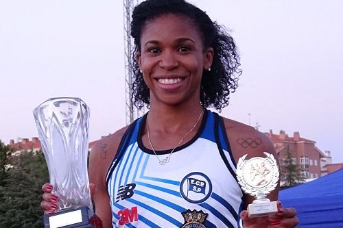 Carioca quebrou o recorde pessoal nos 100 m com barreiras, com 12.84, na Espanha / Foto: Divulgação
