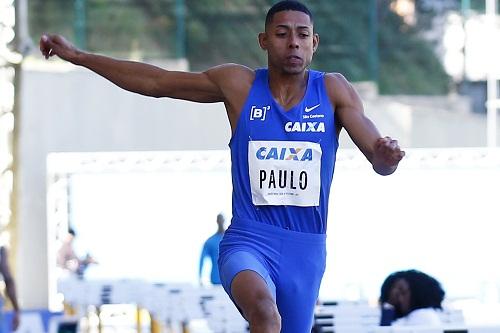 Campeão sul-americano, Paulo Sergio Oliveira foi convocado para o salto em distância / Foto: Wagner Carmo/CBAt