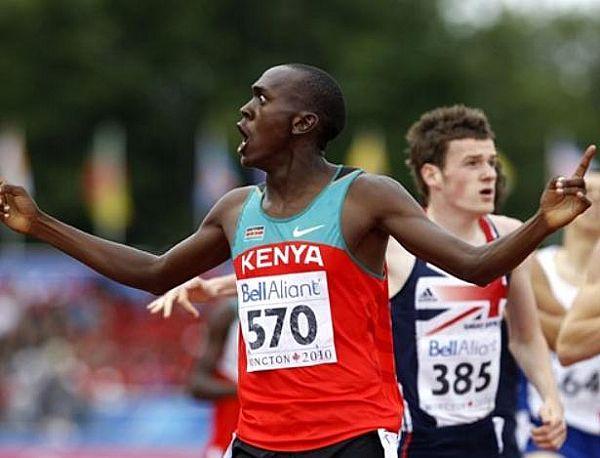 David Mutinda Mutua: campeão mundial juveniol nos 800 m / Foto: Getty Images/IAAF