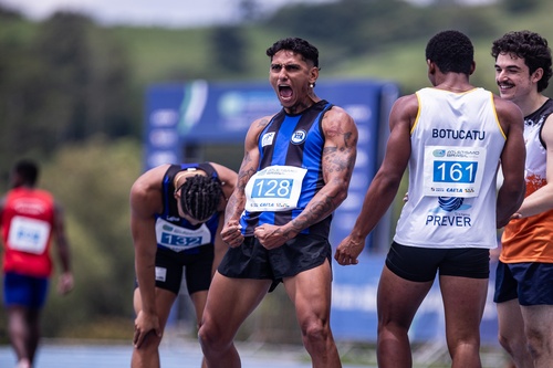 Gabriel Garcia, convocado para os 60 m  / Foto:  Gustavo Alves/CBAt