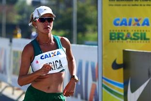 Erica Rocha no Troféu Brasil Caixa / Foto: Wagner Carmo/CBAt