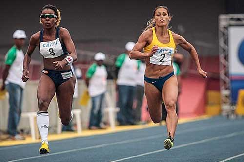 Ana Cláudia Lemos disputará os 100 m em Eugene  / Foto: Marcelo FerrelliCBAt