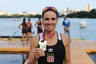 A campeã mundial Fabiana Beltrame faturou 3 medalhas de ouro e uma prata  / Foto: Rafael Alverne
