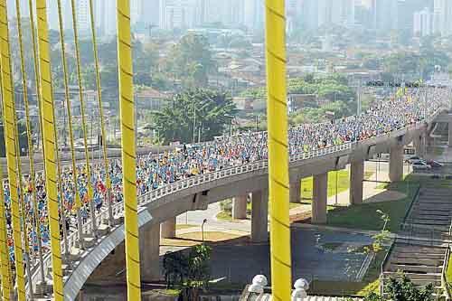 Maratona de São Paulo/ Foto: Leo Shibuya/ZDL