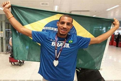 Almir Junior conquista outra medalha de ouro / Foto: Fernando Reis/CBAt
