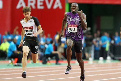 Usain Bolt fez a melhor marca do ano nos 200m /  Foto: Divulgação Liga Diamante